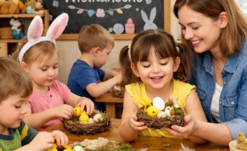 Warsztaty wielkanocne z Panią Monią