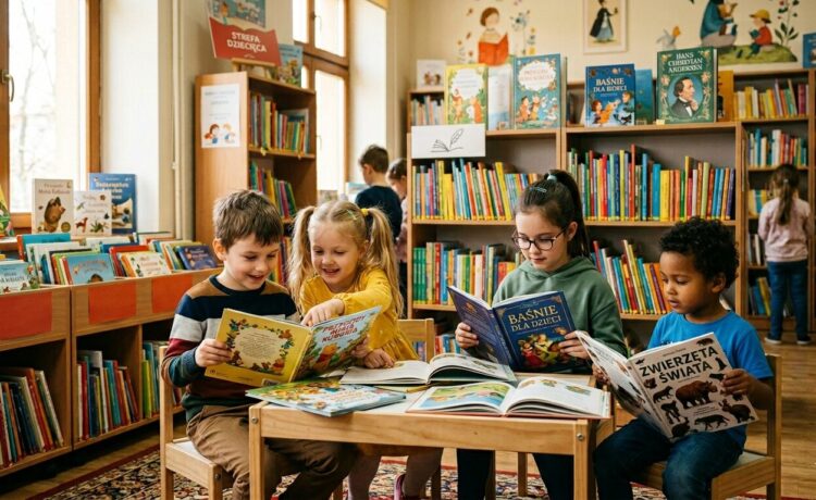 Przedszkolaki w bibliotece