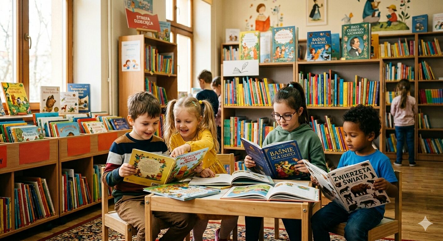 18 czerwca 2026 r. dzieci 6-letnie z grupy “Sowy” i “Tygryski” ukończyły cykl spotkań pt. “Przedszkolaki w bibliotece”. Spotkania odbywały się raz w miesiącu, od września do czerwca, w Miejskiej Bibliotece Publicznej w Wągrowcu. Spotkania poruszały różne tematy z okazji m.in. Światowego Dnia Zdrowia, Barbórki czy Międzynarodowego Dnia Lotnictwa i Kosmonautyki. Dzieci z ciekawością wysłuchiwały [&hellip;]